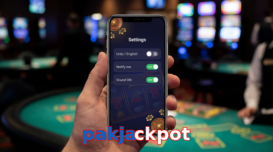 Game list for Pakjackpot app section