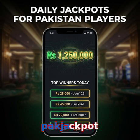 Game list for Pakjackpot win section